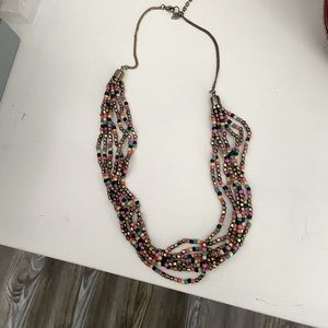 Francescas multi color statement necklace